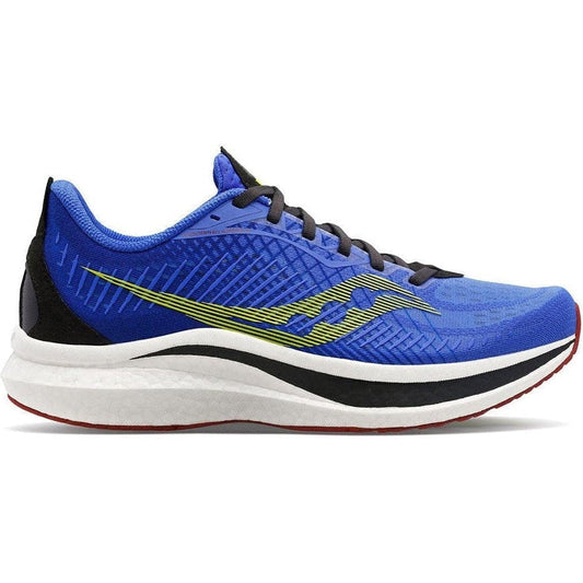 Men's Saucony Endorphin Speed 2, BLUE RAZ/ACID, 10.5 D Medium
