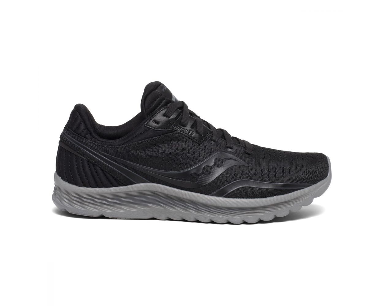 Men's Saucony Kinvara 11, Blackout, 10.5 D Medium