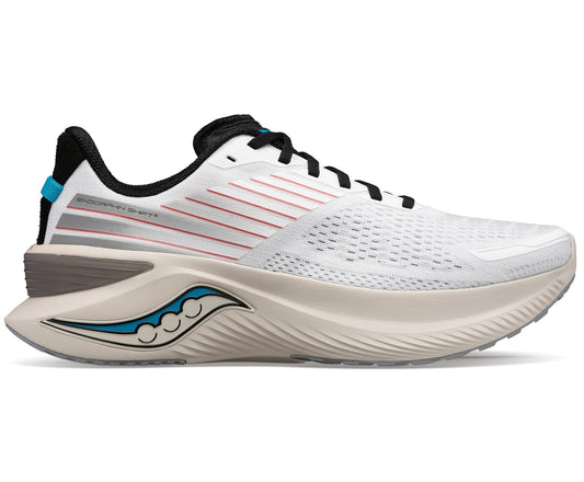 Men's Saucony Endorphin Shift 3, White/Sand, 9.5 D Medium