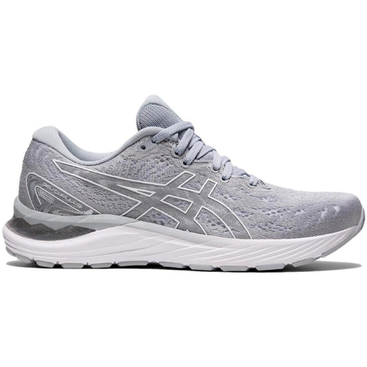 Women's Asics GEL-Cumulus 23, Piedmont Grey/White, 7 B Medium