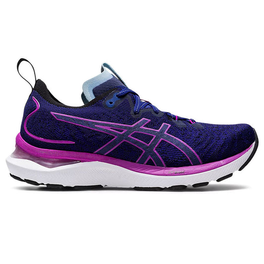 Women's Asics GEL-Cumulus 24, Dive Blue/Orchid, 8.5 B Medium