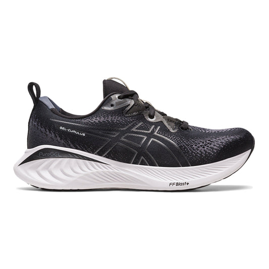 Women's Asics Gel-Cumulus 25, Black/White, 7 D Wide
