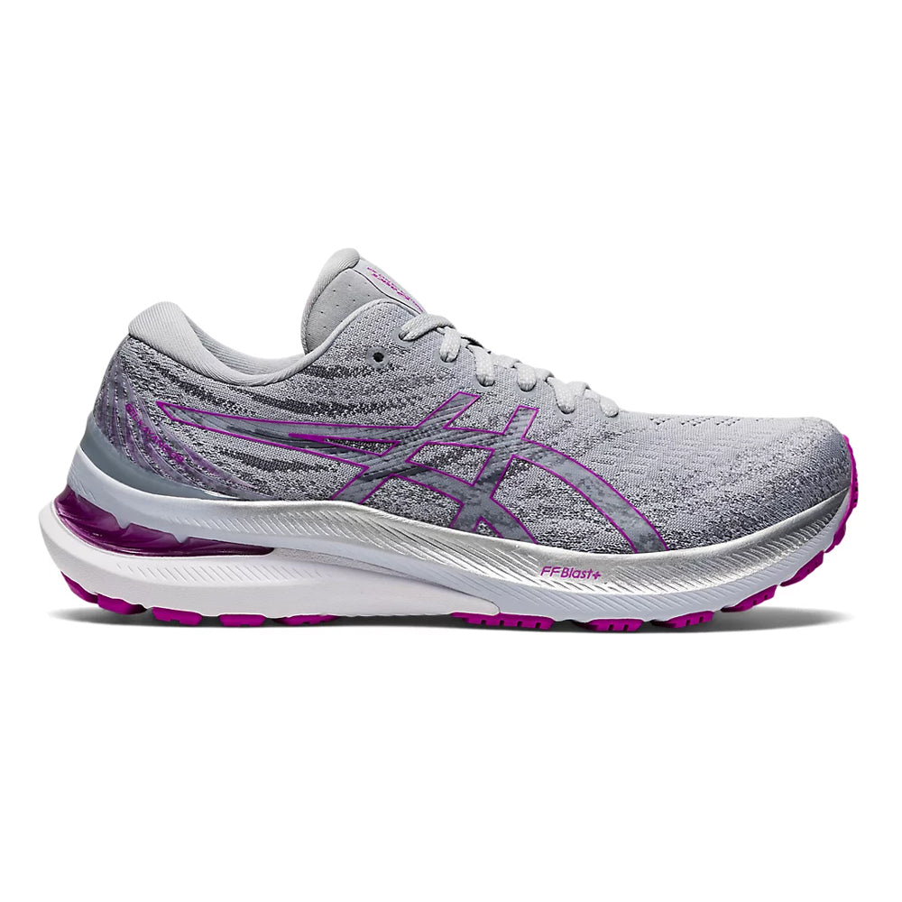 Women's Asics Gel-Kayano 29, Piedmont Grey/Orchid, 8 B Medium