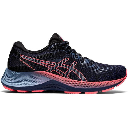 Women's Asics Gel-Kayano Lite 2, Thunder Blue/Blazing Coral, 10.5 B Medium