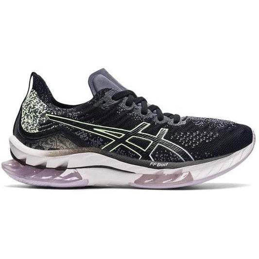 Women's Asics Gel-Kinsei Blast, Black/Illuminate Yellow, 10 B Medium