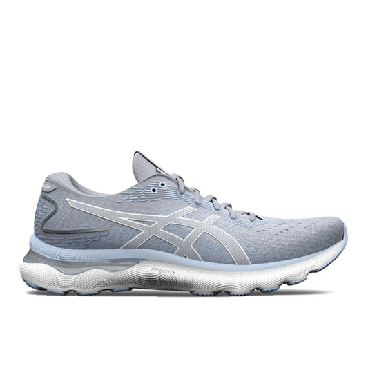 Women's Asics GEL-Nimbus 24, Piedmont Grey/White, 10 B Medium