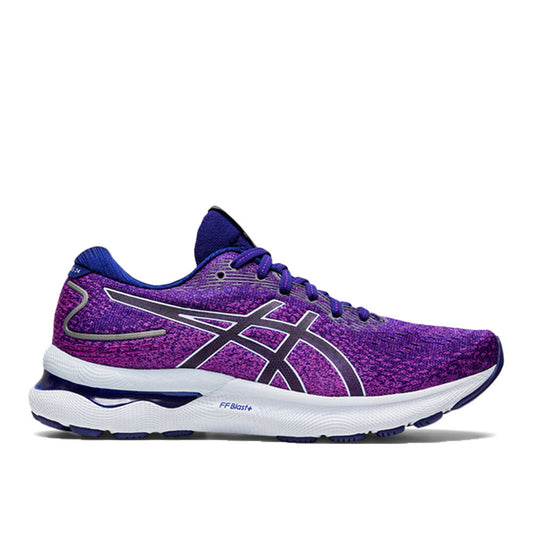 Women's Asics GEL-Nimbus 24, Orchid/Soft Sky, 7 B Medium