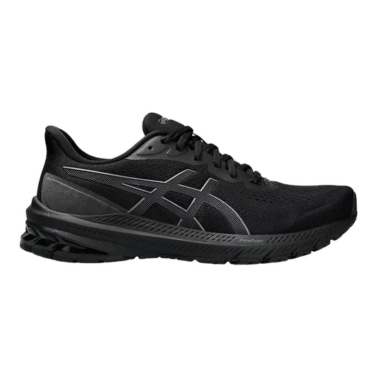 Women's Asics GT-1000 12, Black/Carrier Grey, 9.5 B Medium