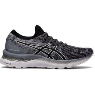 Women's Asics Gel-Nimbus 23, Rock/Black, 7.5 B Medium