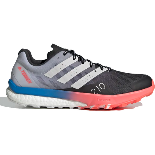 Women's Adidas Terrex Speed Ultra, Core Black/Crystal White/Turbo, 6.5 B Medium