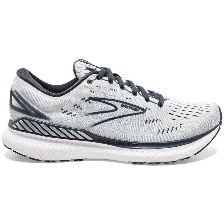 Women's Brooks Glycerin GTS 19, Grey/Ombre/White, 10 B Medium