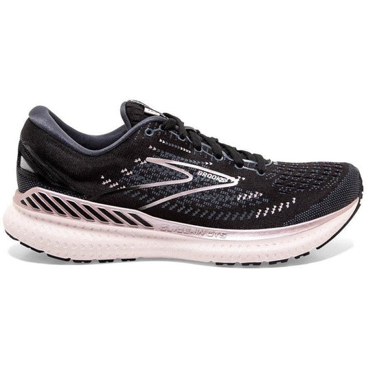 Women's Brooks Glycerin GTS 19, Black/Ombre/Metallic, 7.5 B Medium