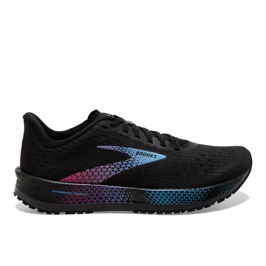 Women's Brooks Hyperion Tempo, Black/Blissful Blue/Fuchsia, 7.5 B Medium
