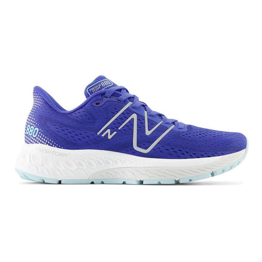 Women's New Balance Fresh Foam X 880v13, Marine Blue/Bright Cyan, 7 B Medium