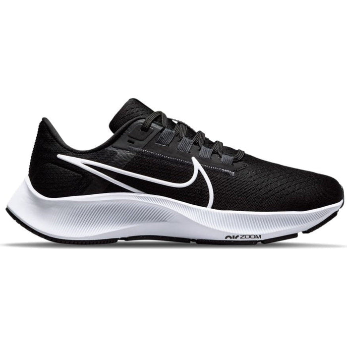 Women's Nike Pegasus 38, Black/White-Anthracite-Volt, 5.5 B Medium