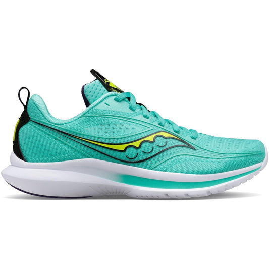 Women's Saucony Kinvara 13, Cool Mint/Acid, 8 B Medium