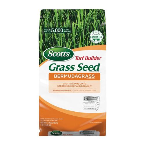 Scotts Turf Builder Grass Seed Bermudagrass, 5 lb., Drought Tolerant