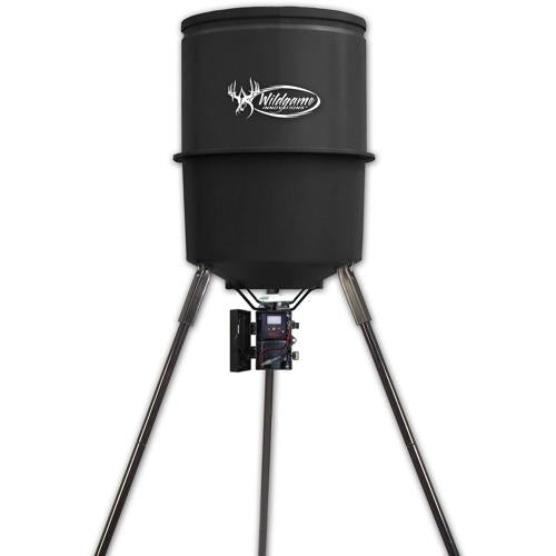 Wildgame Innovations Sports and Outdoors Quick Set Game Feeder, 30 gal