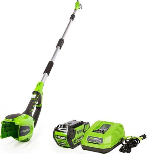 Greenworks 8 40 Volt Battery Powered Extendable Pole Saw