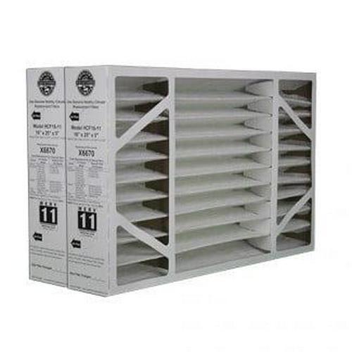Lennox X6670 (2-Pack) - 16 x 25 x 5 Healthy Climate HCF16-11 Air Filter, MERV 11