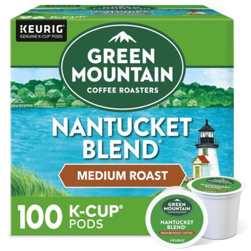 Product of Green Mountain Coffee Roasters Nantucket Blend Keurig K-Cup Pods, Medium Roast Coffee 100 Count.