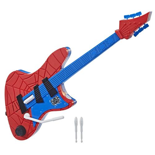 Marvel Spider-Man:Across the Spider-Verse Spider-Punk Web Blast Spider-Man Guitar Toy