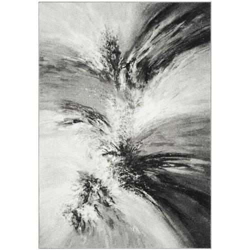 Glacier Grey/Multi Large Rectangle Rug-Color:Grey/Multi,Shape:Medium Rectangle,Size:5'-3*7'-6