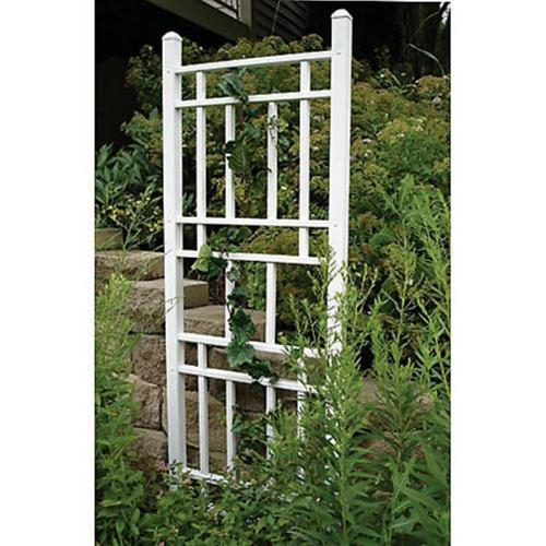 DuraTrel Wellington 28*75 White Vinyl Wall Trellis