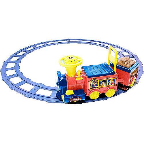 Talking Train 6-Volt Battery-Powered Ride-On