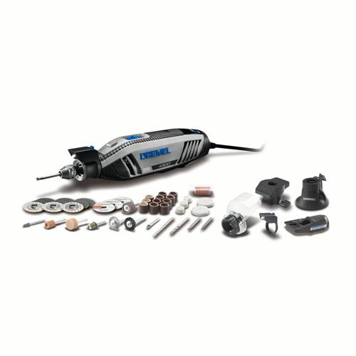 Dremel 4300-5/40 High Performance Rotary Tool Kit with LED Light- 5 Attachments and 40 Accessories- Engraver, Sander, and Polisher- Perfect for Grinding, Cutting, Wood Carving, Sanding, and Engraving