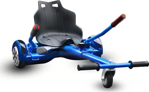 USToyOutlet All In One Hover Cart Attachment For hover-rider - Transform your Kids hover-rider into a Go Kart with Hovercart - Blue