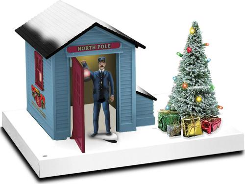 Lionel O Scale The Polar Express Plug Expand Play Conductor Gateman Model Train Accessory