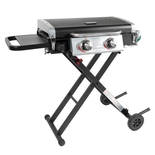 Razor Griddle GGC2030M 25in 2 Burner LP Propane Gas w/ Folding Shelf, Steel