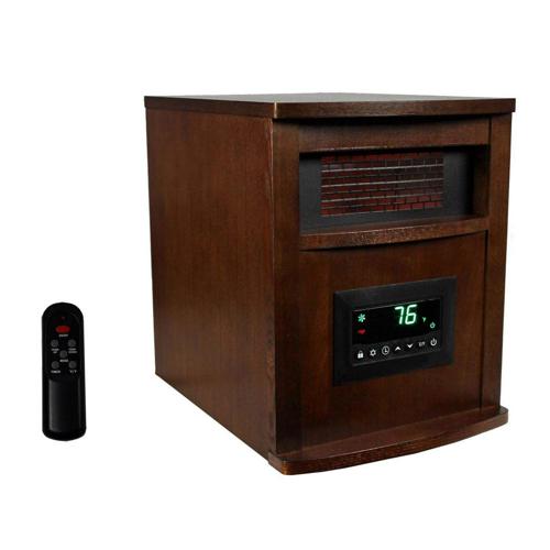 Lifesmart 6 Element 1500W Electric Infrared Quartz Indoor Space Heater