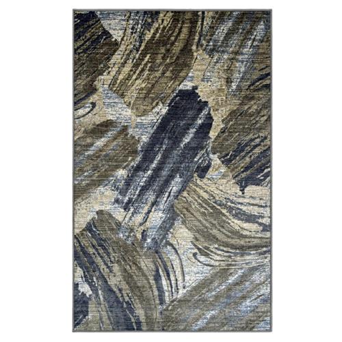Superior Lowery Brown 8 ft.*10 ft. Abstract Indoor Area Rug