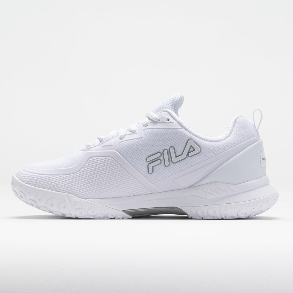 Fila Volley Burst Women's  White/White/Metallic Silver