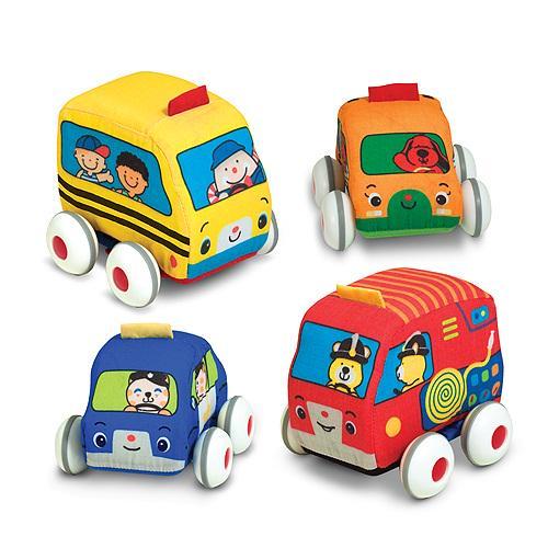 Pull-Back Vehicles Baby and Toddler Toy | Bundle of 5