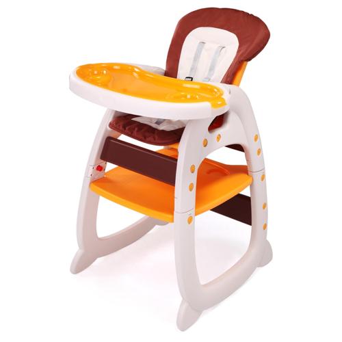 SUGIFT - Baby High Chair - Feeding Seat Adjustable to 3 Different seat Positions - High Chairs for Babies and Toddlers - Yellow