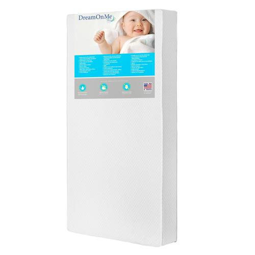 Dream On Me Lavender Breathable 6 Core Crib and Toddler Bed Mattress