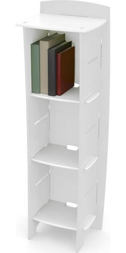 Legare Kids Bookcase, No Tools Assembly, 3-Shelves, Classic White