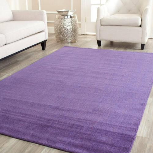 SAFAVIEH Himalaya Collection HIM610B Handmade Purple Rug