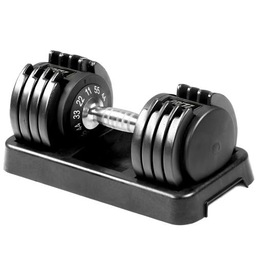 PRCTZ,11-55lb Adjustable Dumbbell, Single, Available in 25lb and 55lb