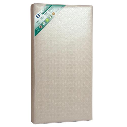 Sealy 2-in-1 Natural Rest 2-Stage Crib and Toddler Mattress with Soy Foam