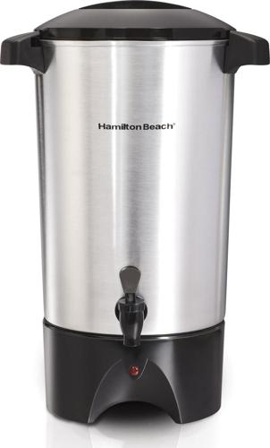 Hamilton Beach 45 Cup Coffee Urn Model, Silver, 40515R