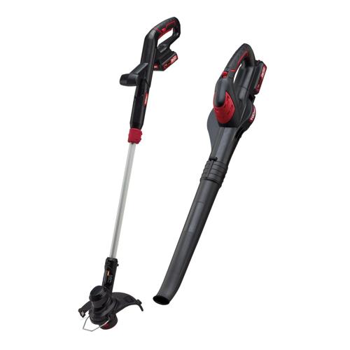 Hyper Tough 20V Max Cordless Combo Kit, 10-inch String Trimmer and 130 mph Sweeper