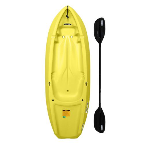Lifetime Wave 6 ft Youth Kayak (Paddle Included), 90100