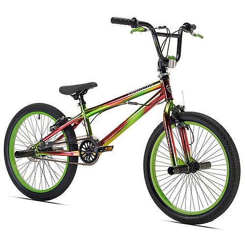 Kent 20 Nightmare BMX Boy's Bike, Green