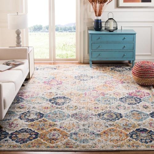 Madison Boho Chic Distressed Rug, Multiple Sizes