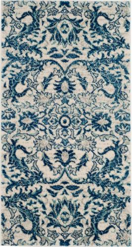 SAFAVIEH Evoke Ksenija Floral Area Rug, Ivory/Blue, 2'2*4'