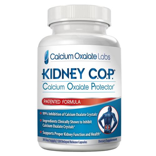 Kidney COP Patented Formula Helps Stop Recurrence of Stones Formed by Calcium Oxalate Crystals | Stronger Than Stone Breaker and Chanca Piedra Supplements